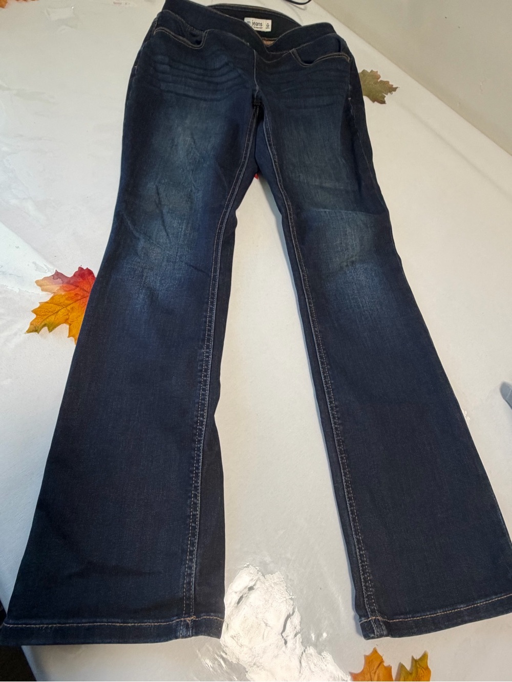 Women's Dark Blue Bootcut Jeans